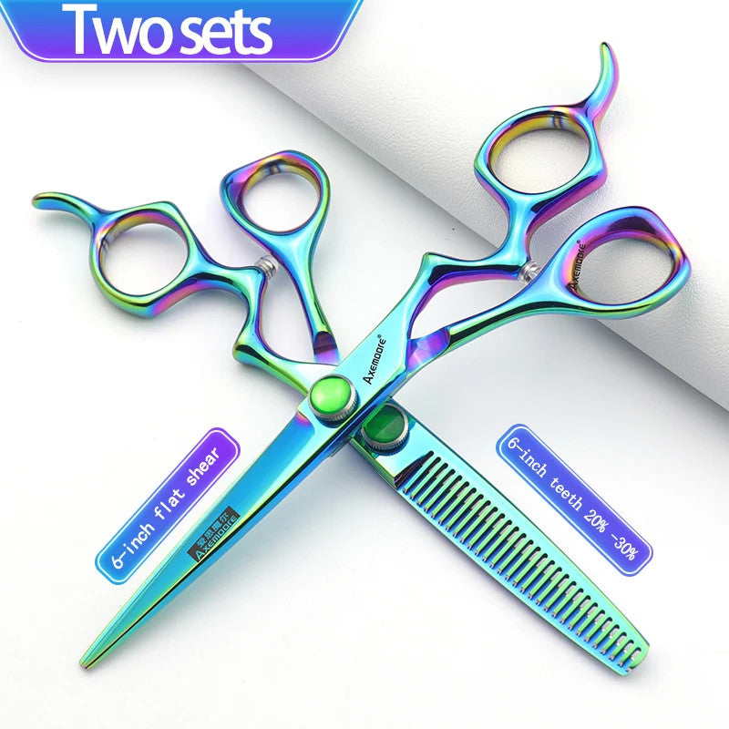 Hair Thinning & Cutting Scissors 6 Inch Hairdressing Shears for Barber & Salon