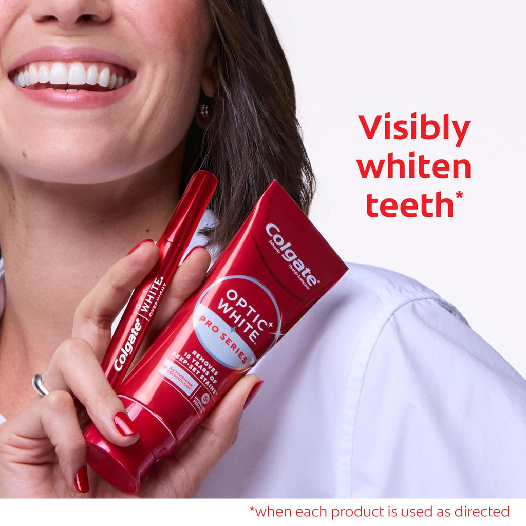 Colgate Optic White Kit with Toothpaste & Pen - Brighten Smile