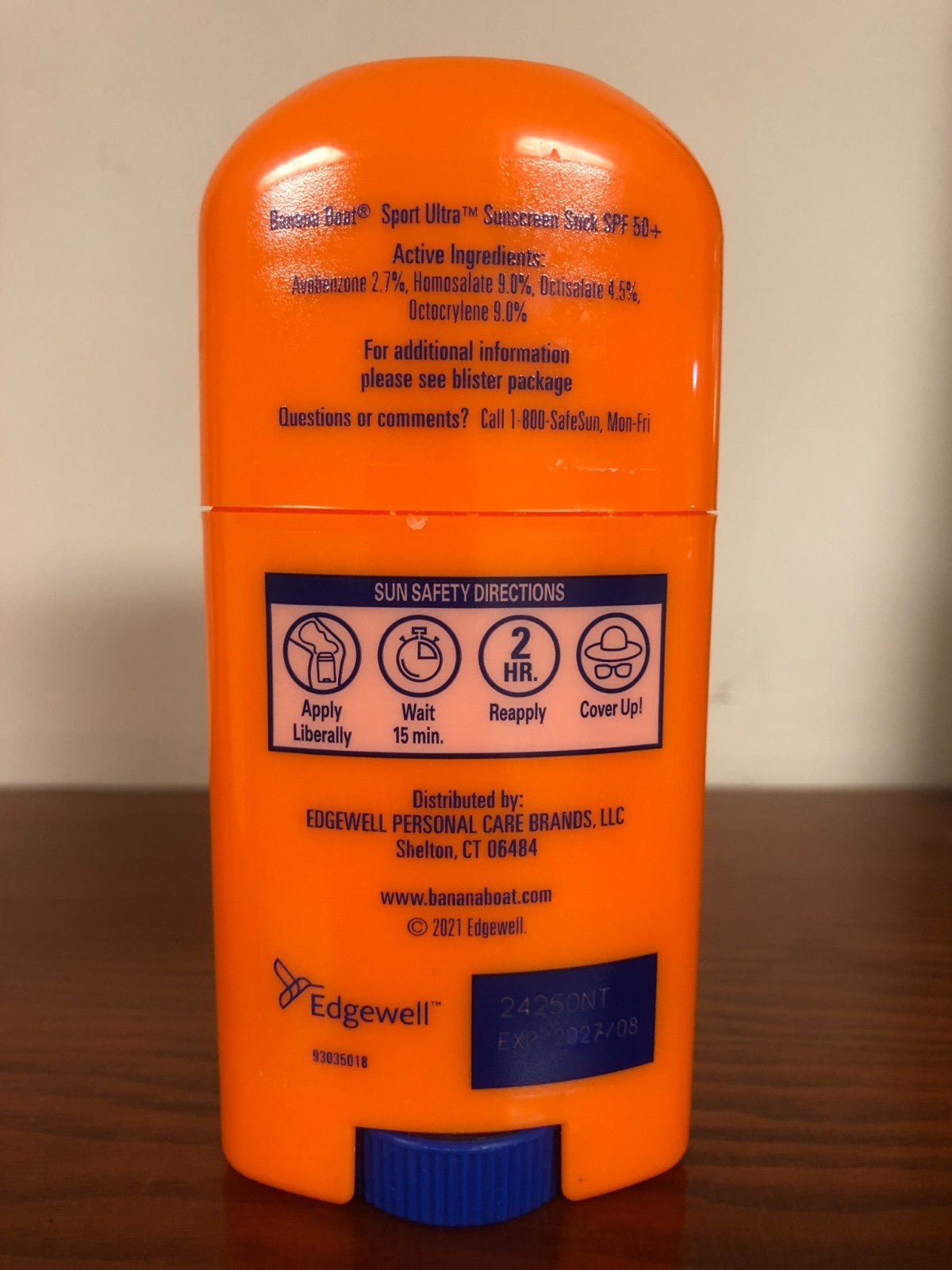 Sunscreen Stick SPF 50+ for Active Outdoor Protection - 1.5 fl oz