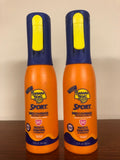 SPF 50 Sunscreen Spray Mist for Sports & Water Activities, Refillable 5.5oz - 2 Pack
