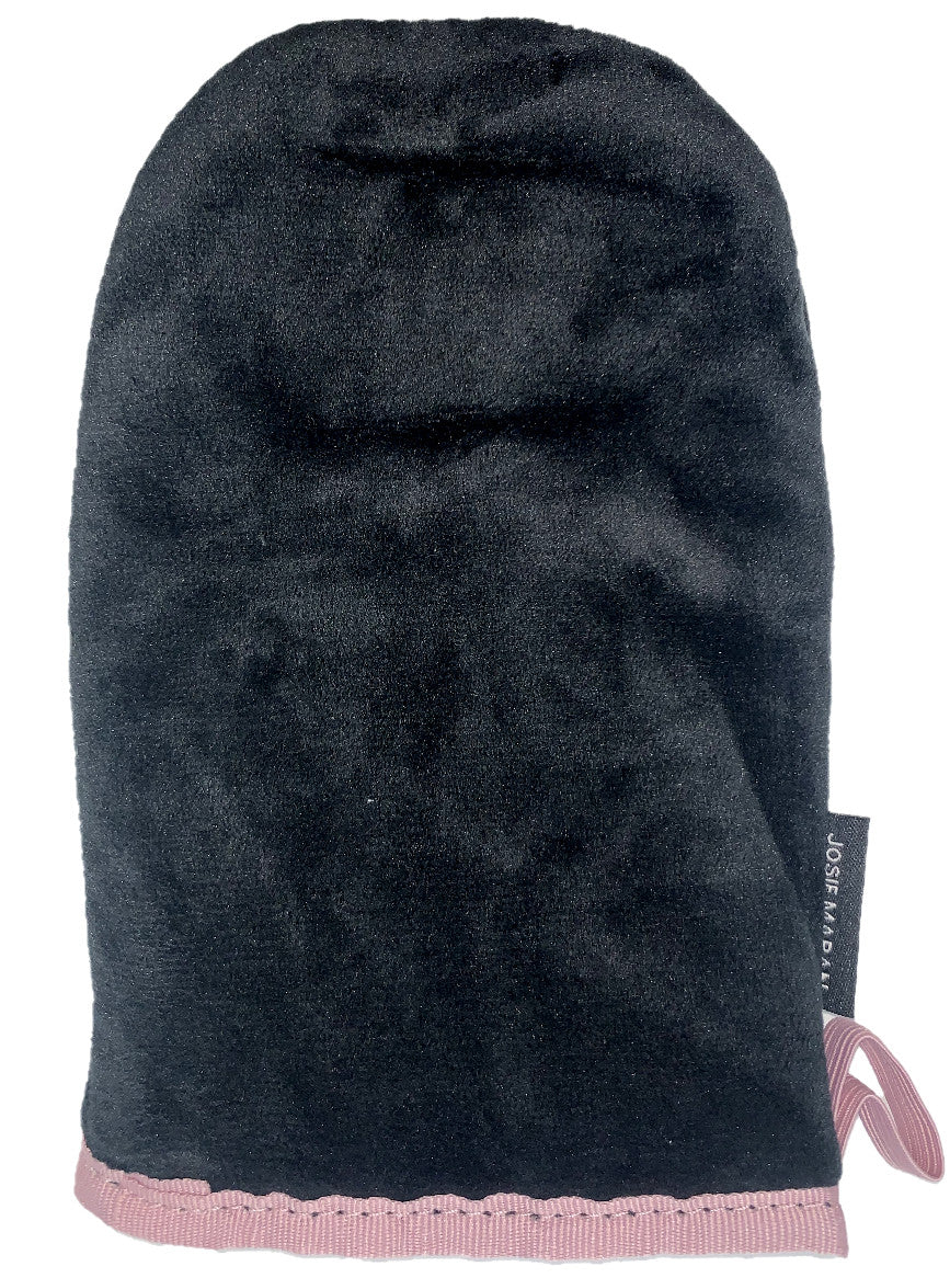 Self Tanning Mitt - Microfiber Application Glove for Sunless Tanning - Black