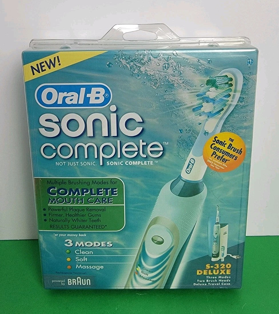 Electric Toothbrush with 3 Modes Sonic Technology & Travel Case