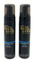 Self Tanning Foam DARK with Coconut Scent - 2 Pack, 6.76Oz