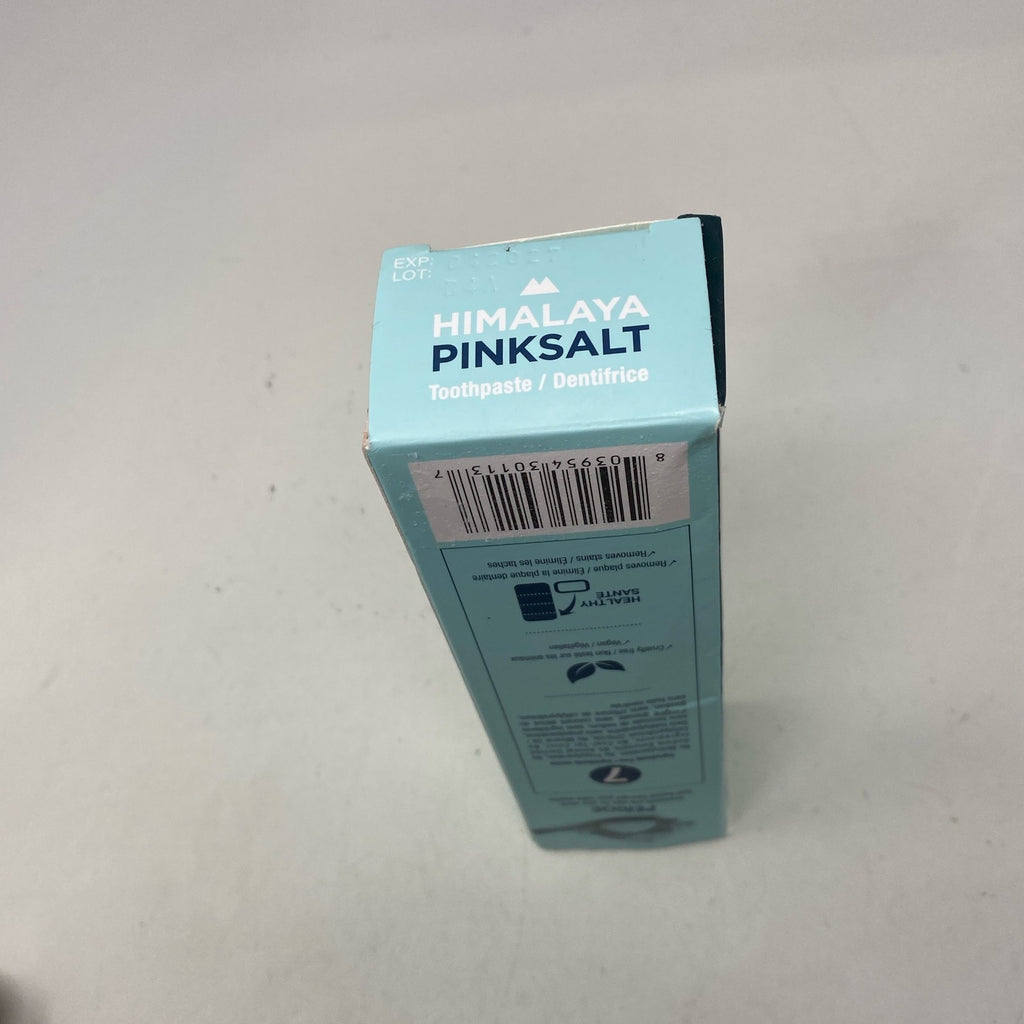 Himalayan Pink Salt Toothpaste Ice Mint 3.4 oz Fluoride-Free Oral Care
