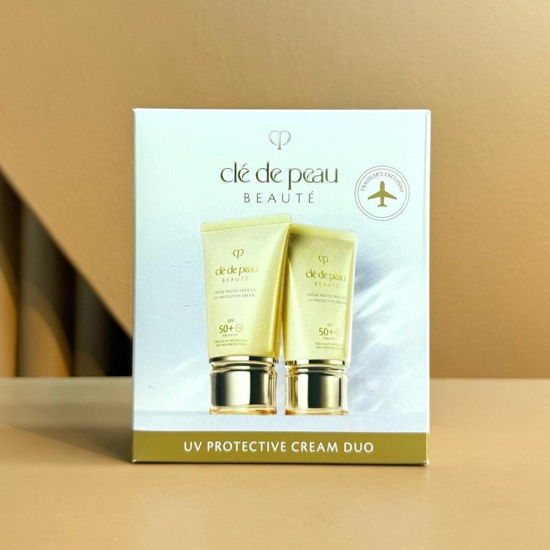 SPF 50+ UV Protective Face Cream with Hydrating & Anti-Aging Benefits - Pack of 2