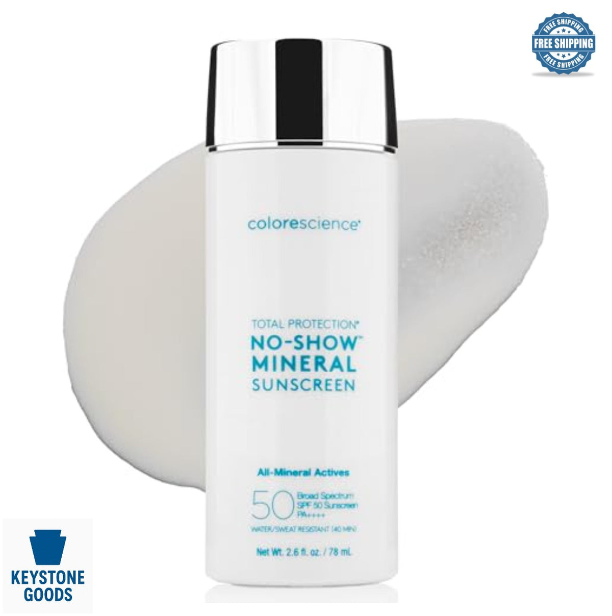 Mineral Sunscreen SPF 50 PA++++ Water-Resistant 1.7 Fl Oz Zinc Oxide