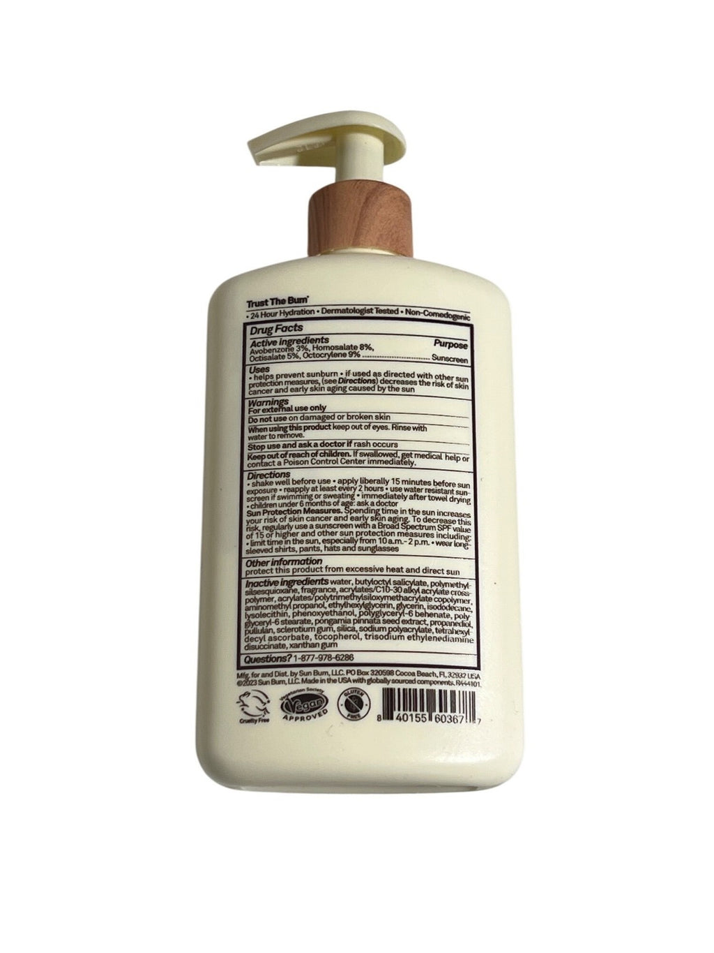 Sun Bum SPF 50 Daily Body Lotion - Sun Protection, 8 oz