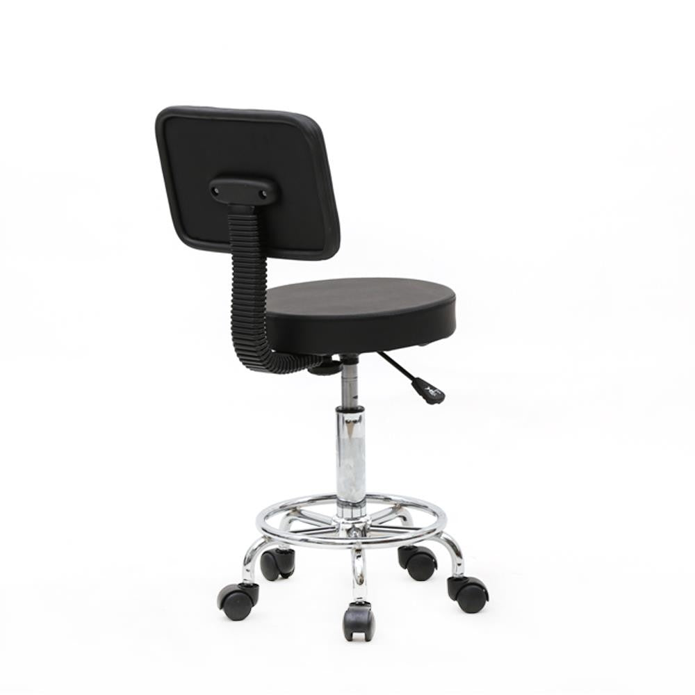 Heavy-Duty Hydraulic Adjustable Salon Stool Chair for Beauty & Spa