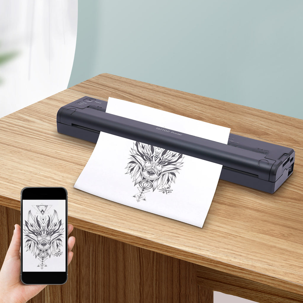 Tattoo Transfer Printer - Thermal Stencil Paper Copier Machine