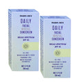 Mineral Sunscreen SPF 40 for Face - Fragrance-Free, Oil-Free, 1.7oz, 2 Pack