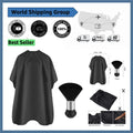 Professional Barber Cape with Neck Duster - Full Coverage Haircut Smock