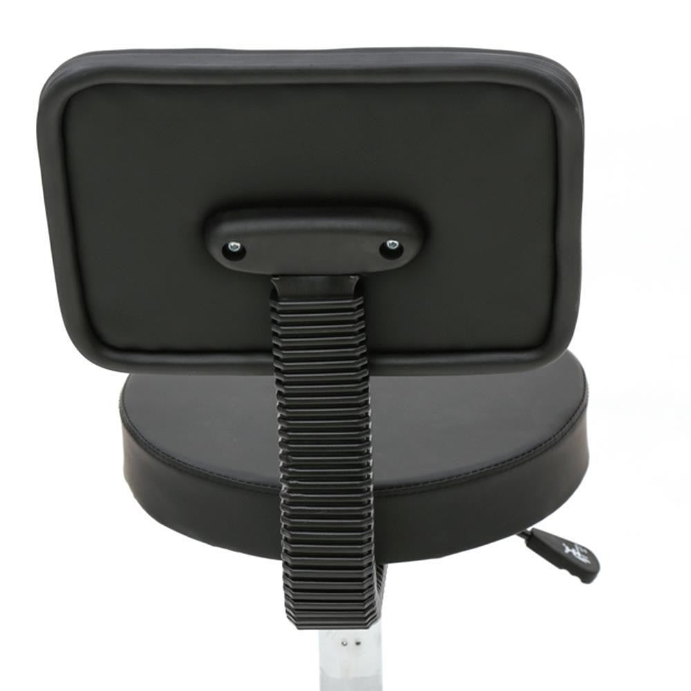 Hydraulic Height Adjustable Swivel Stool for Salon Facial Spa Black