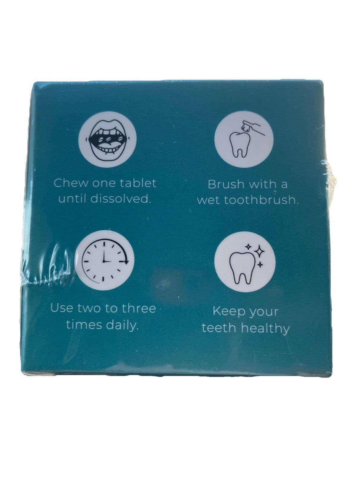 Hydroxyapatite Toothpaste Tablets - Natural Oral Care, 62 Count, Exp 2028