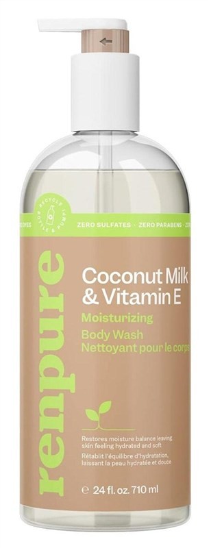 Renpure Coconut Milk & Vitamin E Body Wash - Nourishing 24oz