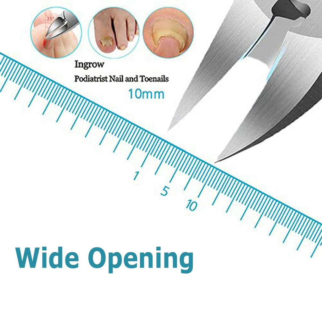 Heavy Duty Toenail Clippers for Thick, Ingrown Toenails – Precision Nail Scissors