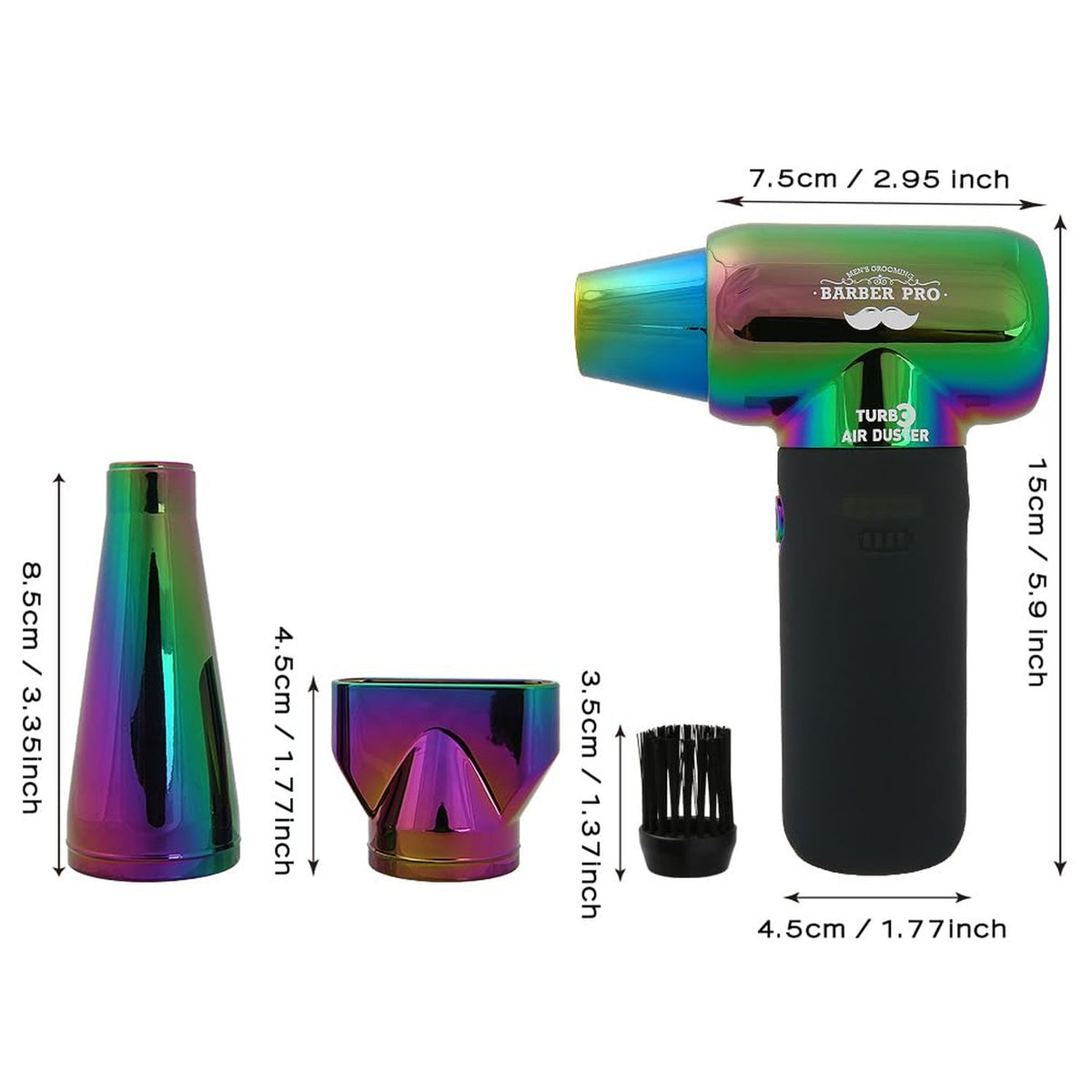 Mini Portable Electric Air Duster for Hair & Electronics Cleaning