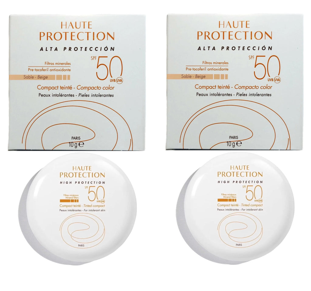 Avene High Protection Tinted Compact SPF 50 Sand 10g - Water-Resistant Sun Protection