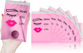 Pink Eyebrow Microblading Aftercare Bags 4x6in - 70 Pcs Organization Pouches