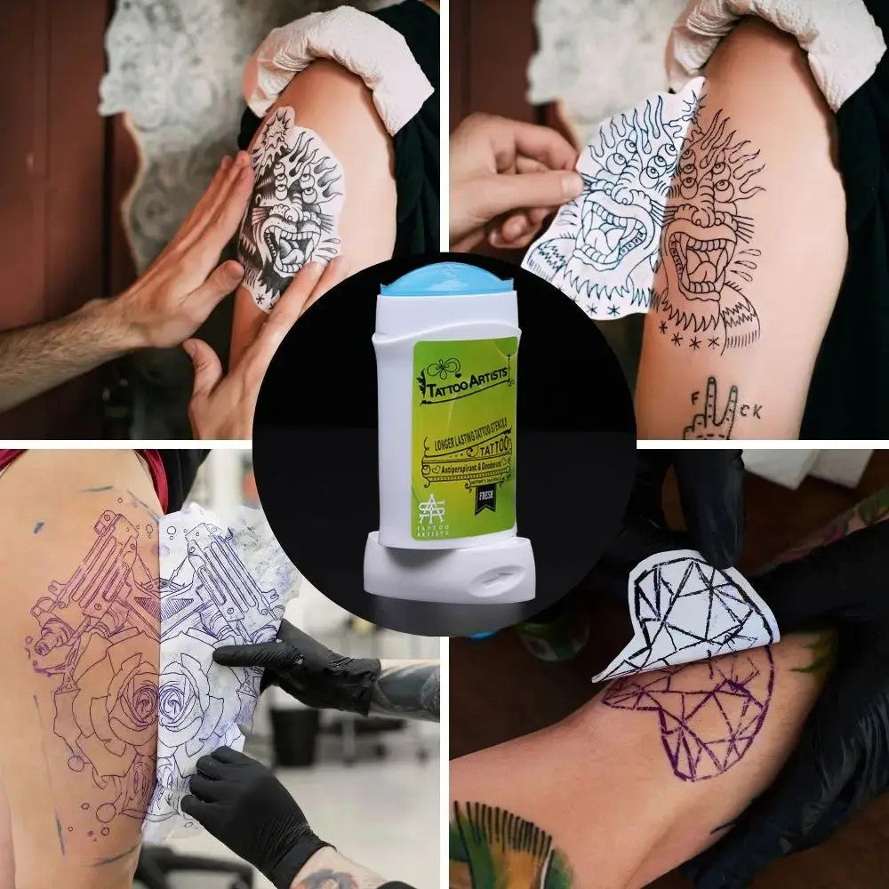 Tattoo Transfer Gel & Soap - Stencil Transfer Cream for Microblading
