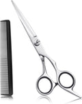 Professional Hair Cutting Shears - Stainless Steel, 6.5 Inch, Ergonomic Design