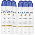 6 Pack Dove Original Antiperspirant Deodorant Spray 150ml - Up to 72 Hours Protection