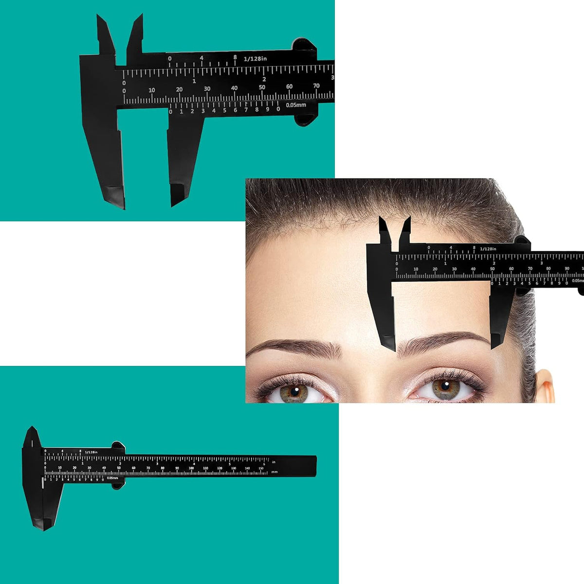 Microblading Eyebrow Mapping Kit with 30m White Mapping String & 20g White Brow Paste