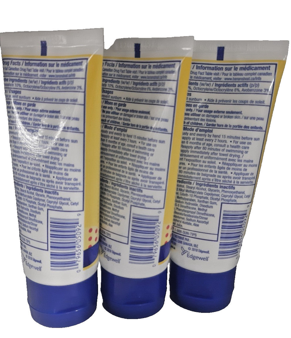 Kids SPF 60 Sun Protection Lotion Pack of 3 - Max Protect & Play