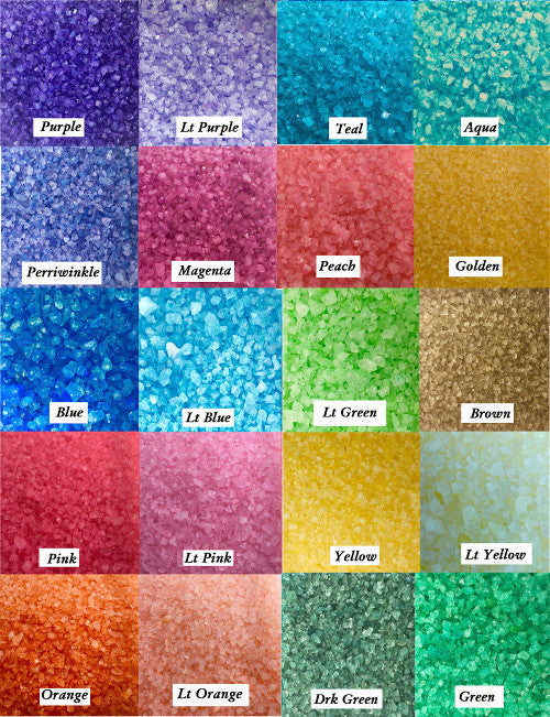 4lb Natural Bath Salts with 150 Scents & 20 Colors – Mineral Rich Bath Soaks