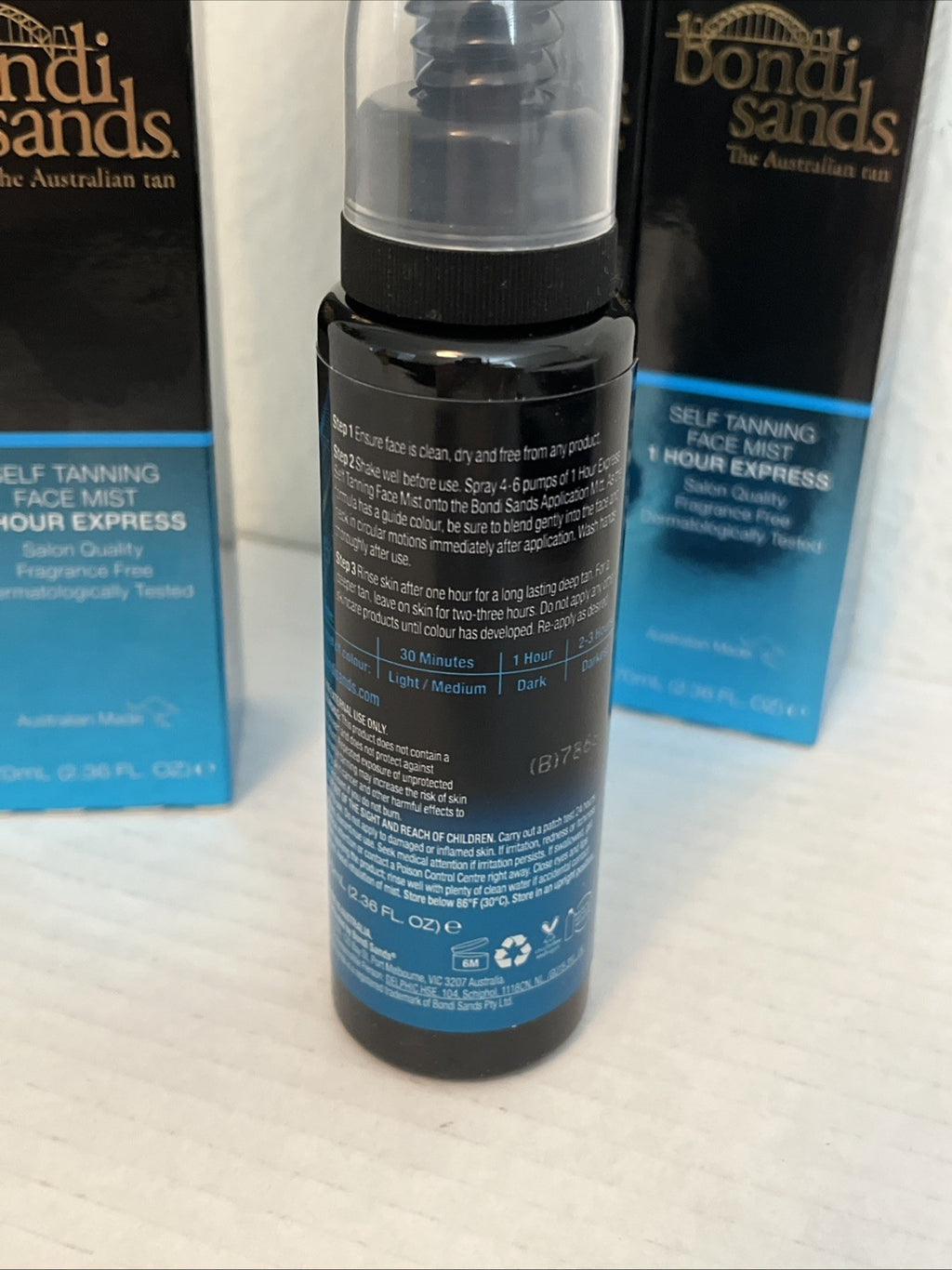 Self Tanning Face Mist - 1 Hour Express, Fragrance Free, 2.36oz