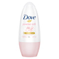 Dove Powder Soft 48H Roll-On Deodorant - 50ml, Gentle, Moisturizing, Fragrance
