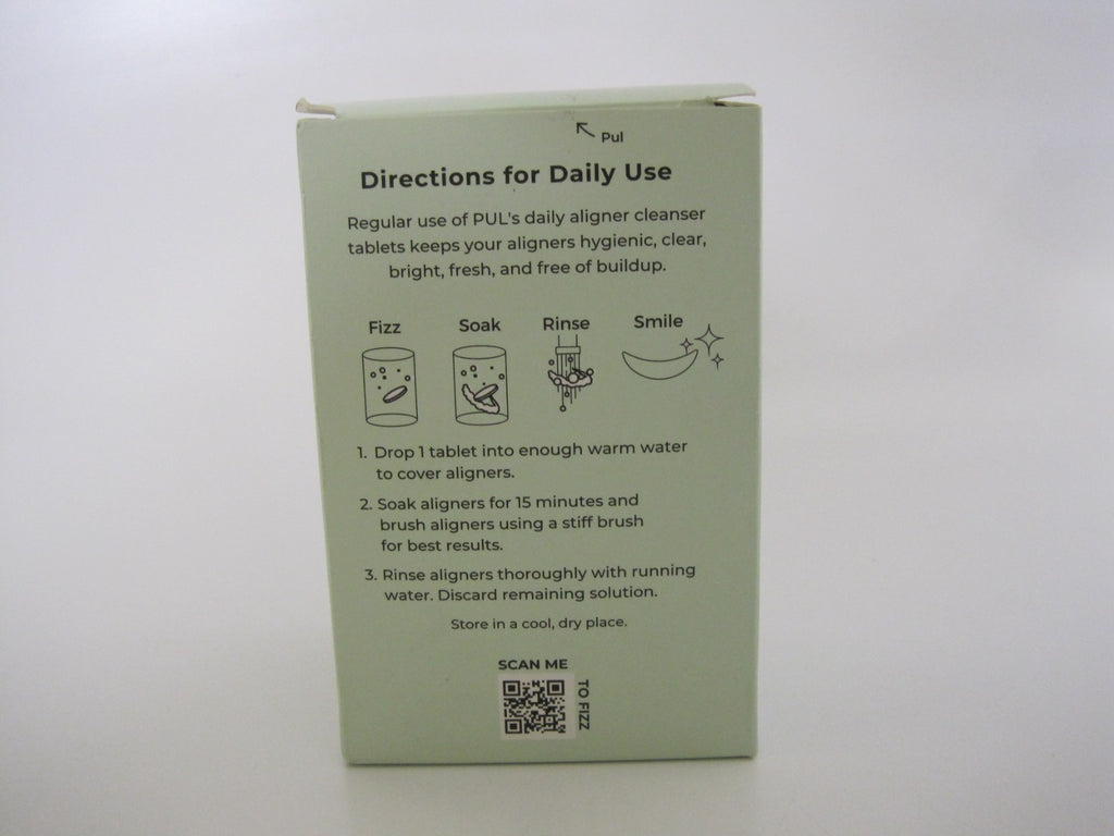 Aligner Cleaner Tablets Fresh Mint Box of 90 for Invisalign & Braces