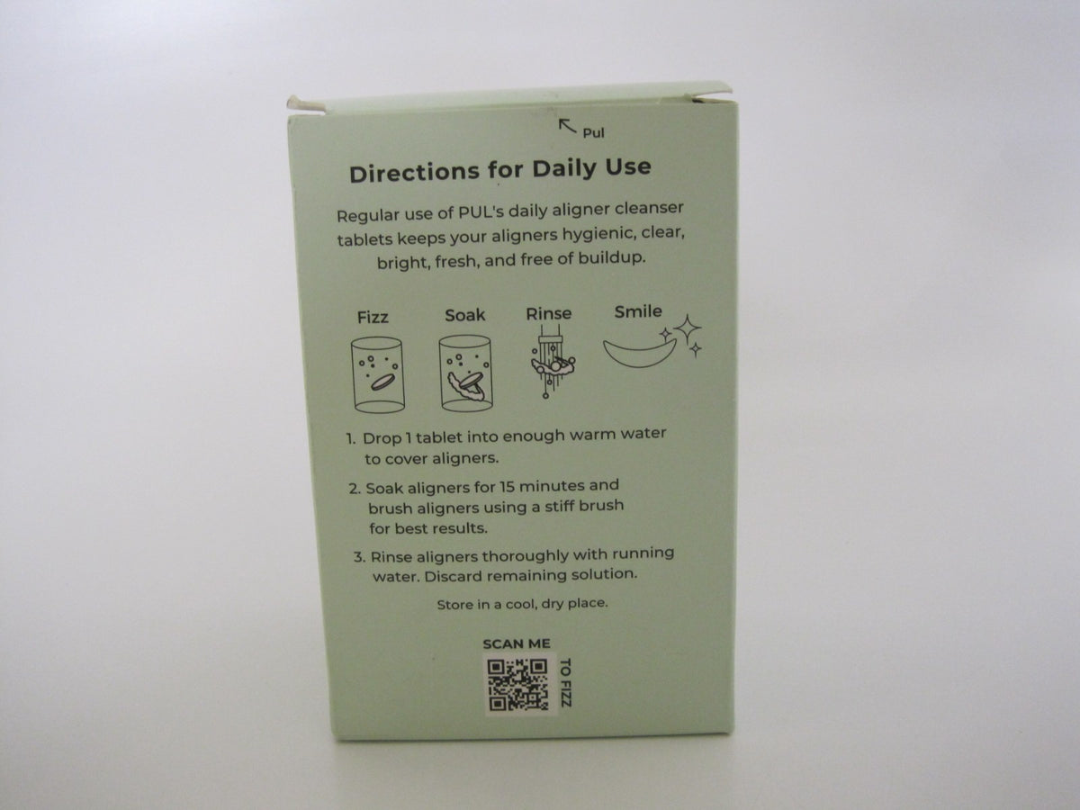 Aligner Cleaner Tablets Fresh Mint Box of 90 for Invisalign & Braces