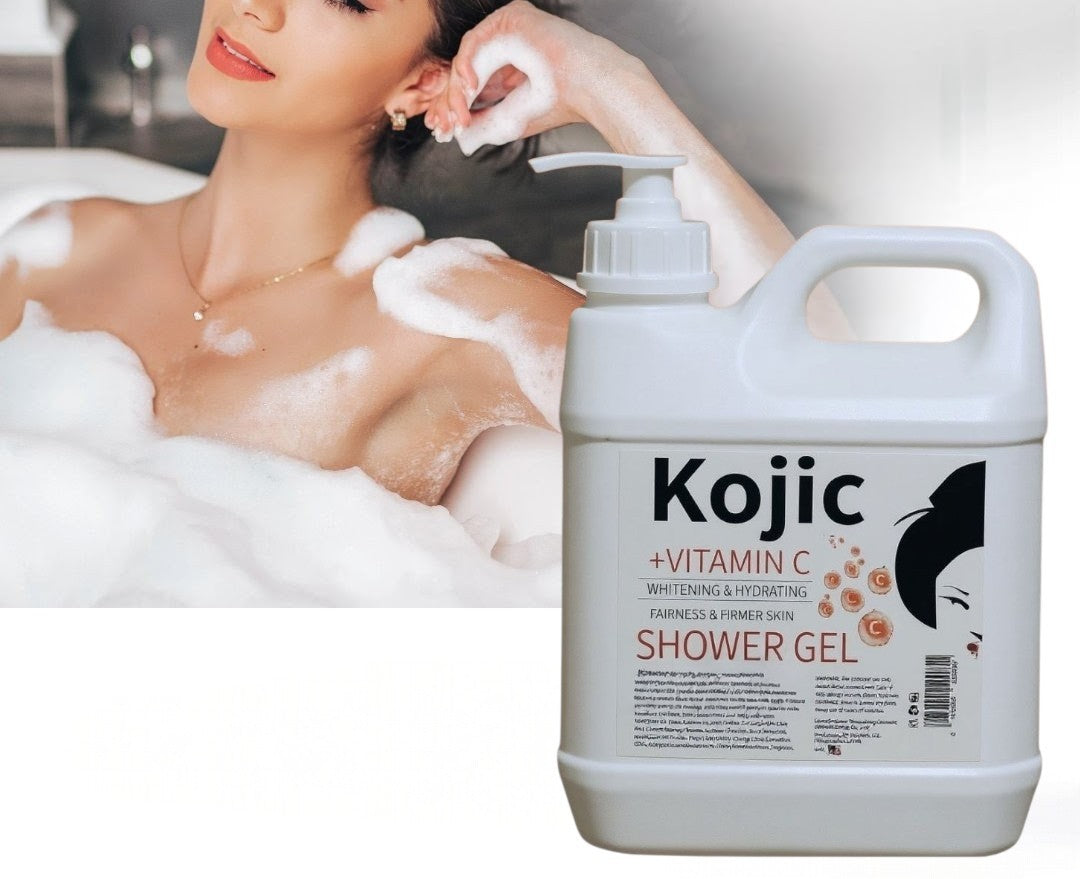 Kojic Acid Vitamin C Body Wash - Brightening Skin & Hydrating 1000ml