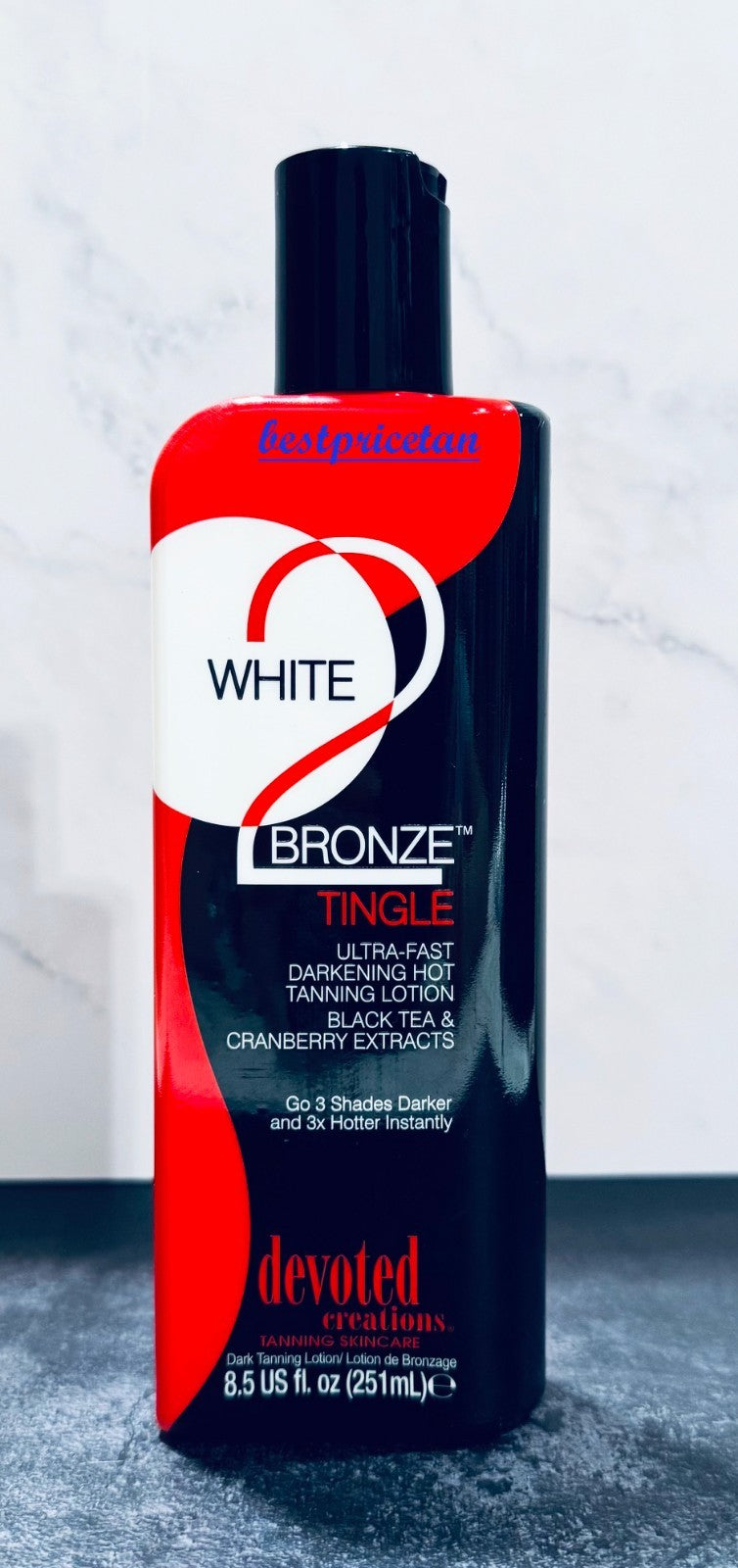 Ultra Fast Darkening Tanning Lotion with Tingle - 8.5oz