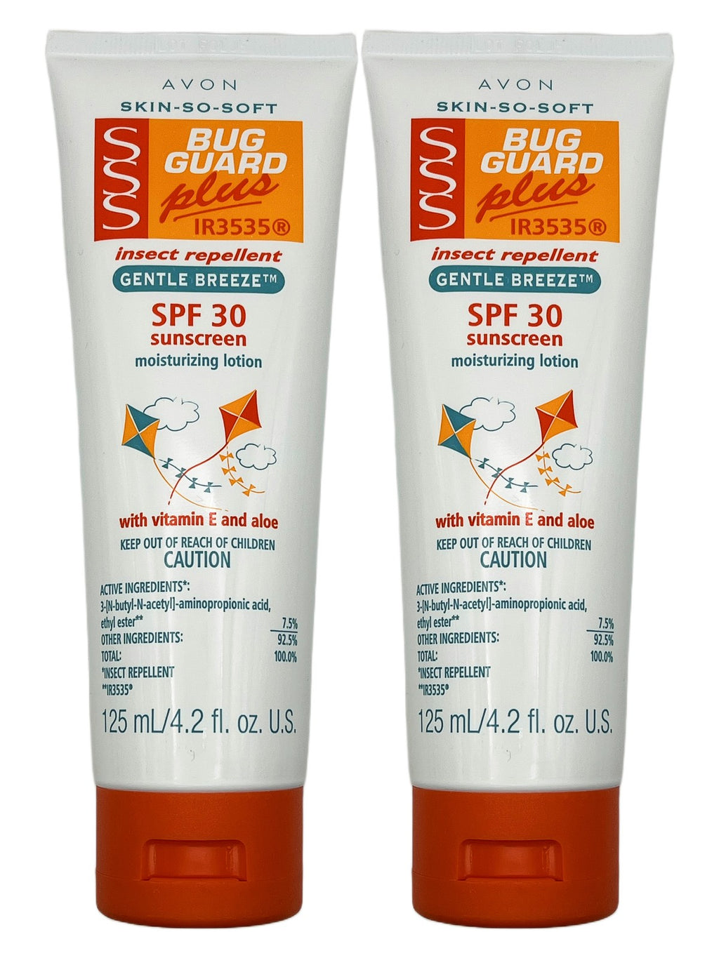 Bug Spray Sunscreen SPF 30 with IR3535 - 4.2 fl oz, 2 Pack
