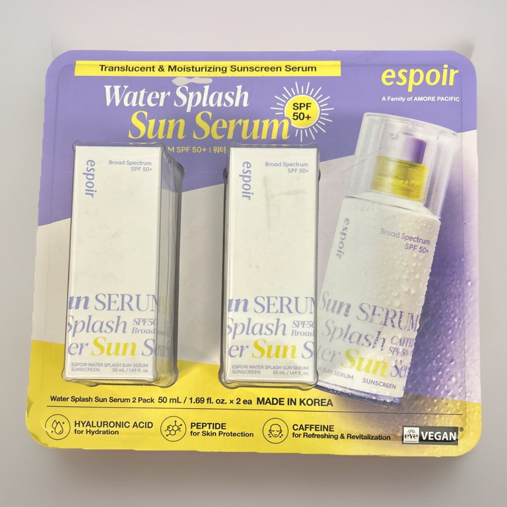 Water Splash Sun Serum SPF 50 Sunscreen - Moisturizing, 1.69 fl oz, 2-Pack