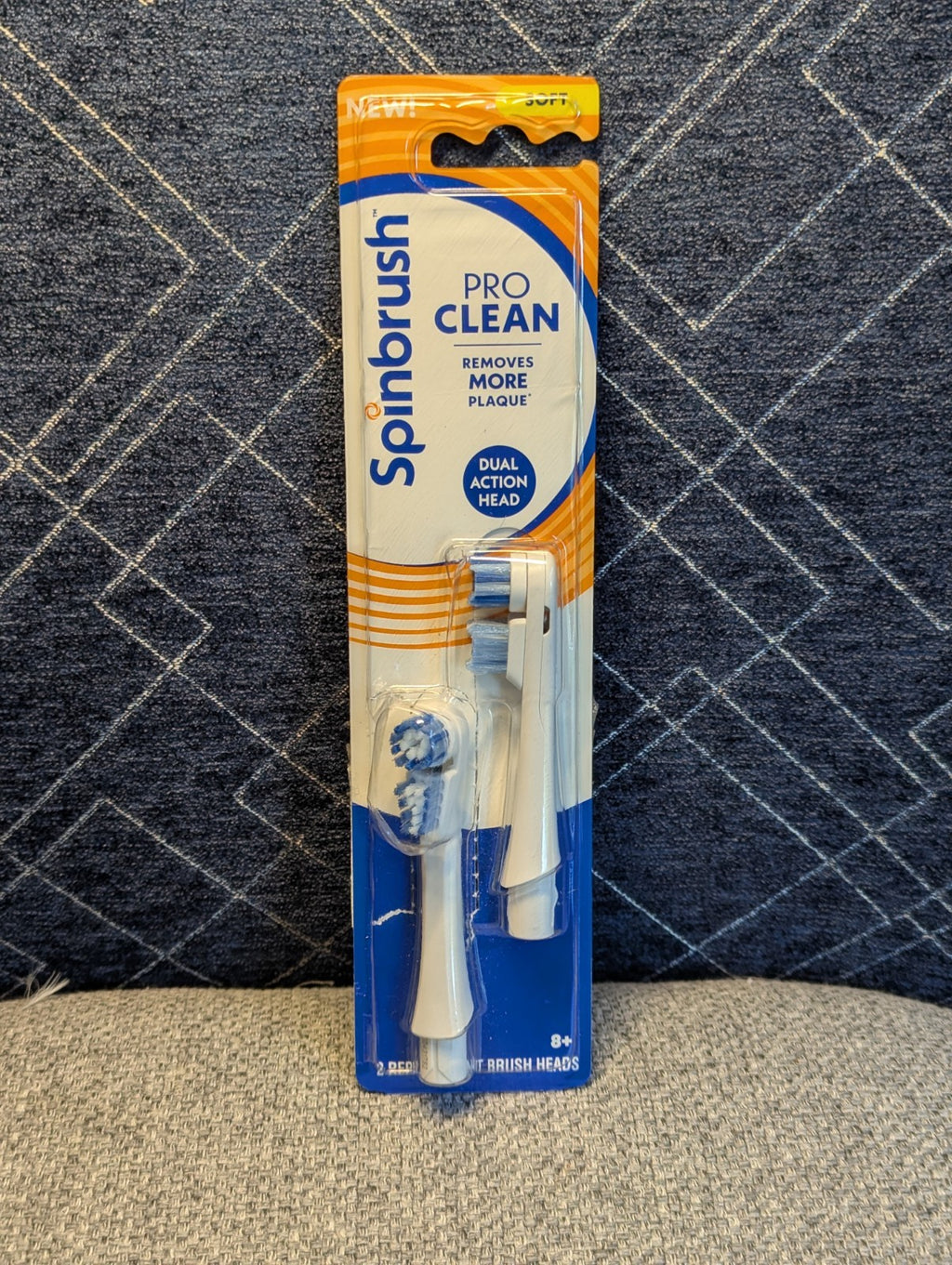 Spinbrush PRO CLEAN Soft Toothbrush Replacement Heads - Oral Care