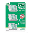 GUM Soft-Picks Advanced Mint Dental Picks 180 Count - Dentist Recommended