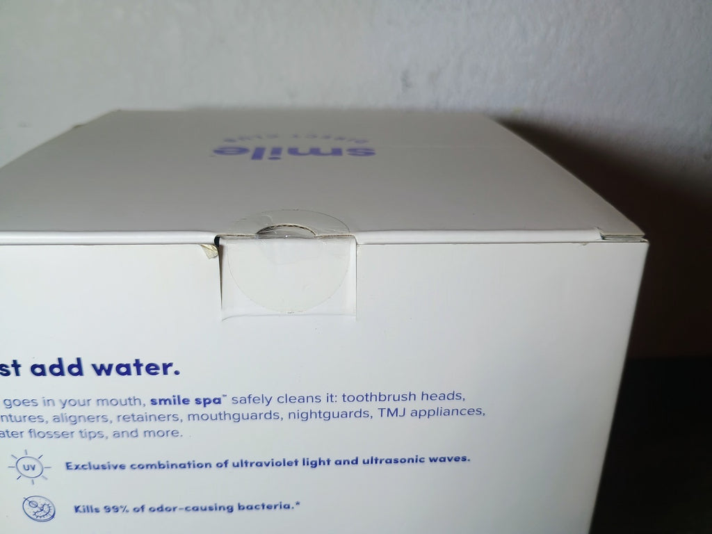 Ultrasonic UV Toothbrush & Retainer Cleaner - Denture & Aligner Sanitizer