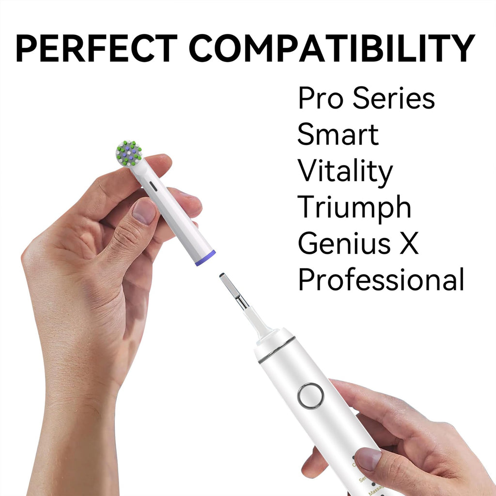 20 Pack Replacement Toothbrush Heads for Oral B Electric Toothbrushes