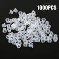 1000Pcs Ink Caps Small Plastic Cups for Tattoo Pigment Ink - 8mm