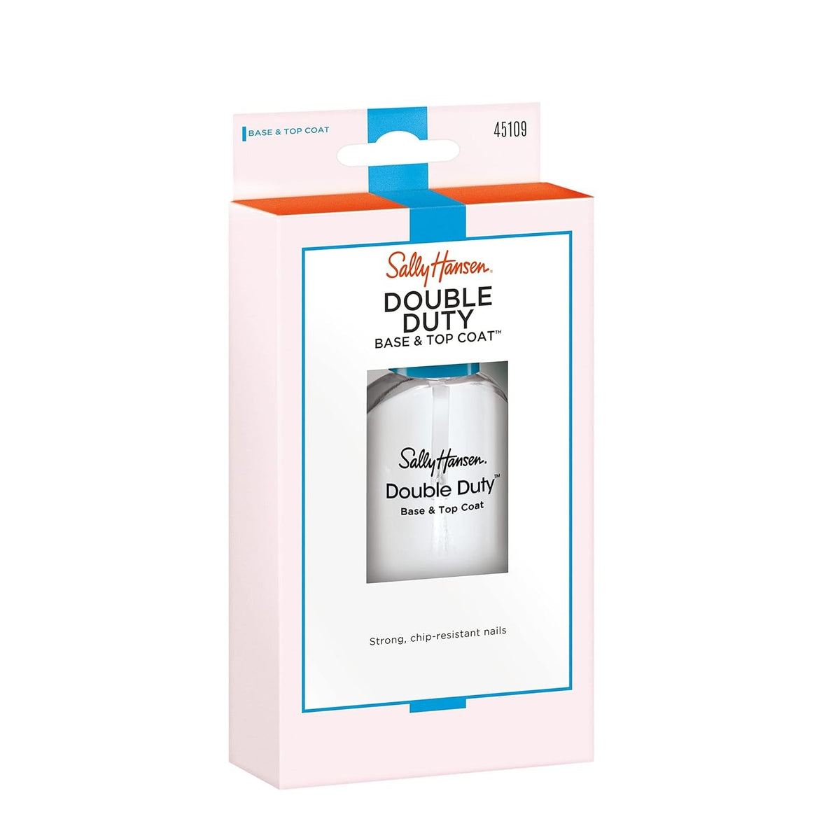 Quick Dry Clear Nail Polish Top and Base Coat - Long Lasting, Chip-Resistant