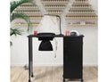 Manicure Table Nail Desk with Dust Collector & Charging Station - Salon & Home Use