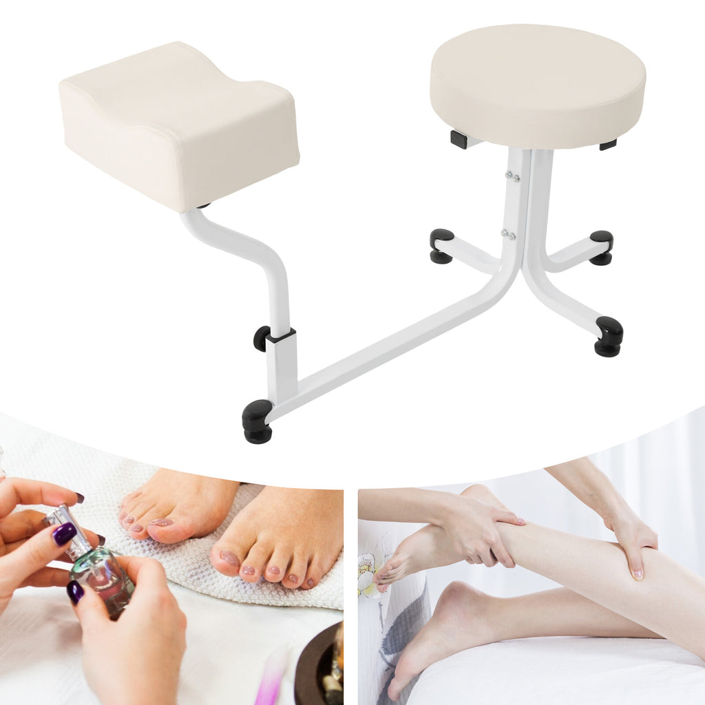 Professional Pedicure Manicure Salon Footrest Stool with Footrest