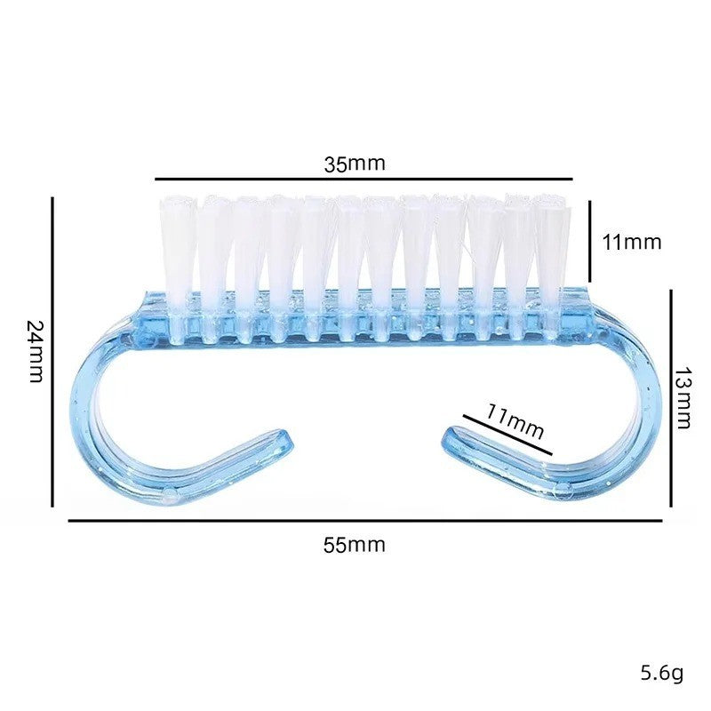 3PCS Nail Art Dust Remover Brushes Soft Manicure Cleaning Tools