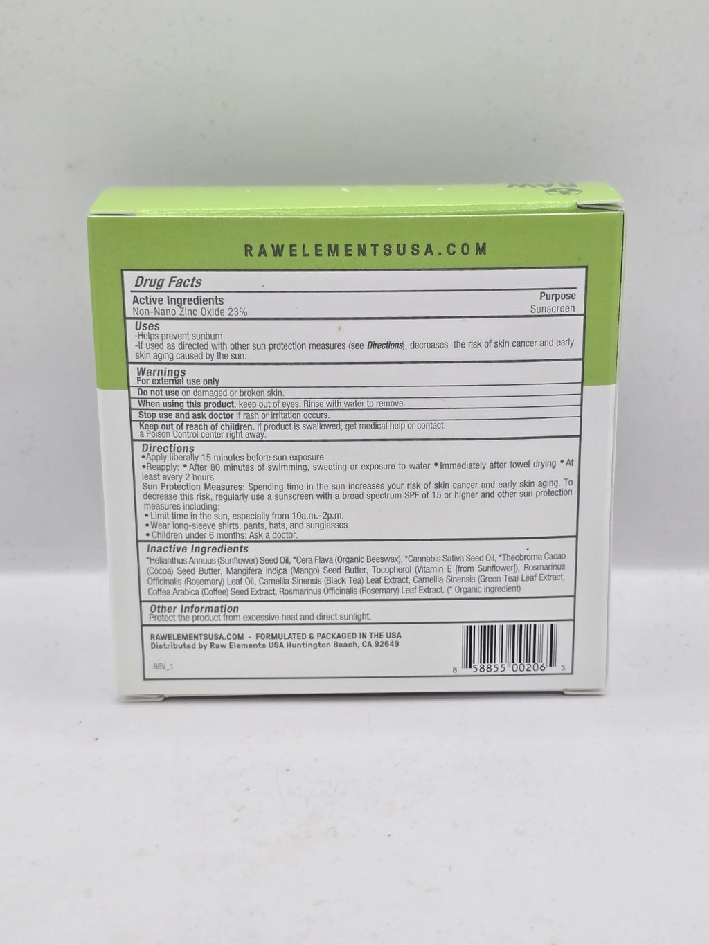 Wholesale 24 Pieces Mineral Sunscreen Tin SPF 30 Water-Resistant Body & Face Cream