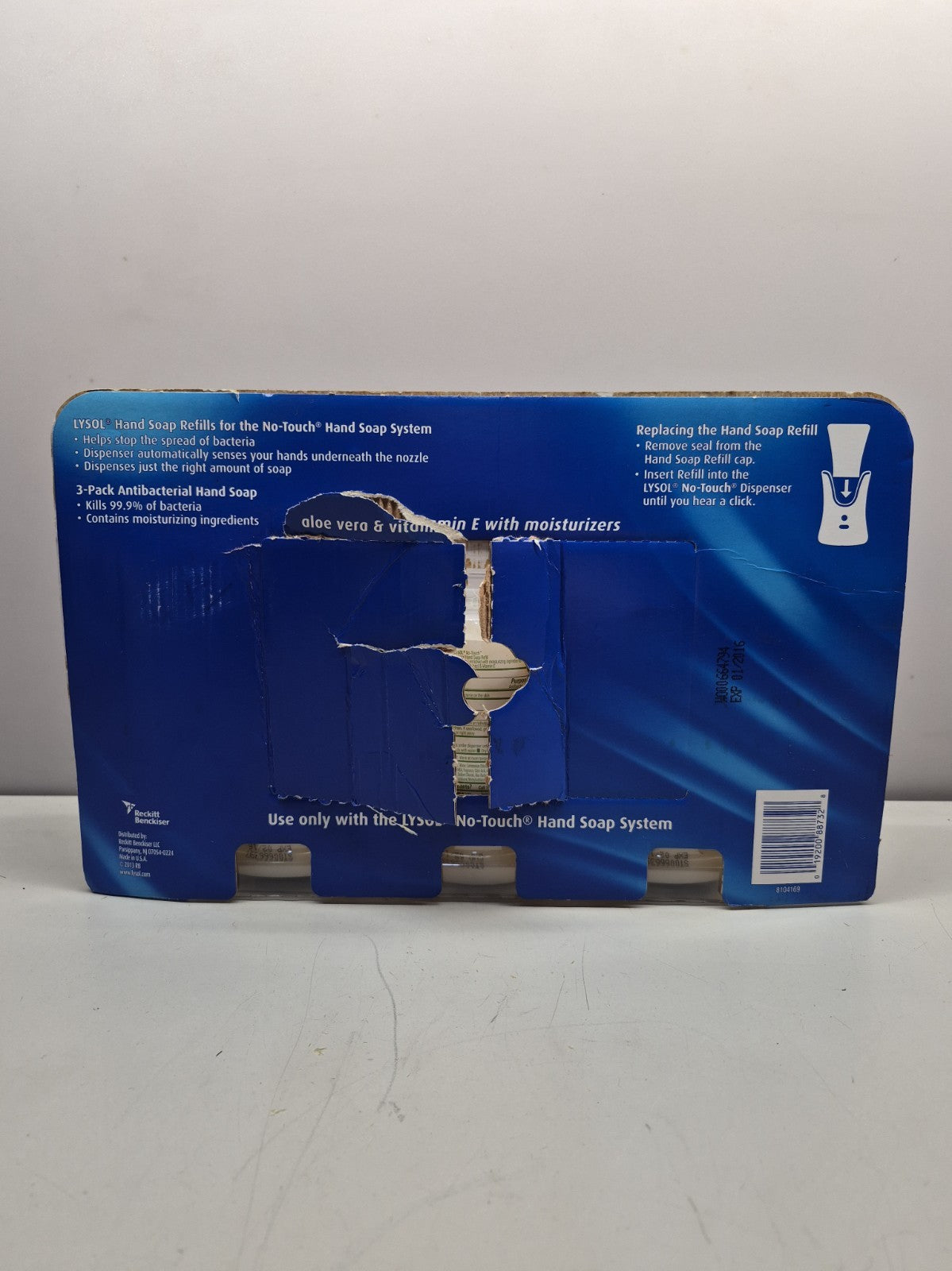 Lysol No-Touch Hand Soap Refill Pack Aloe Vera & Vitamin E - Discontinued