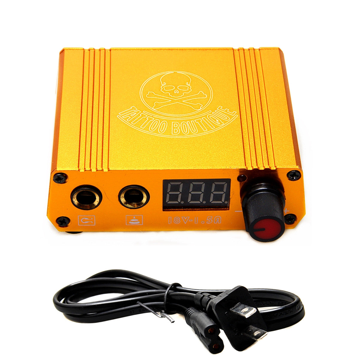 Rotary Tattoo Pen Kit with 30 Cartridges, Power Supply & Grip Tape