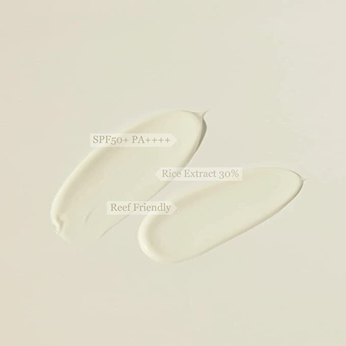 Organic Sunscreen SPF50+ PA++++ Rice & Probiotics 50ml - Sensitive Skin Friendly