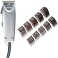 Professional Hair Clipper with Adjustable Blade & 10 Comb Set - USA Made